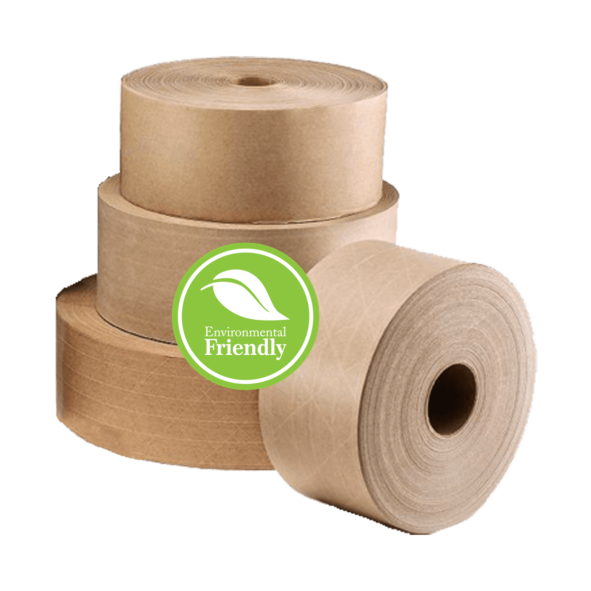 Leopcito 18 Pack Brown Paper Packing Tape, No Water Activatd Kraft Paper  Tape for Sealing Cardboard Carton Box, Non-Coated Writable Craft Paper Tape